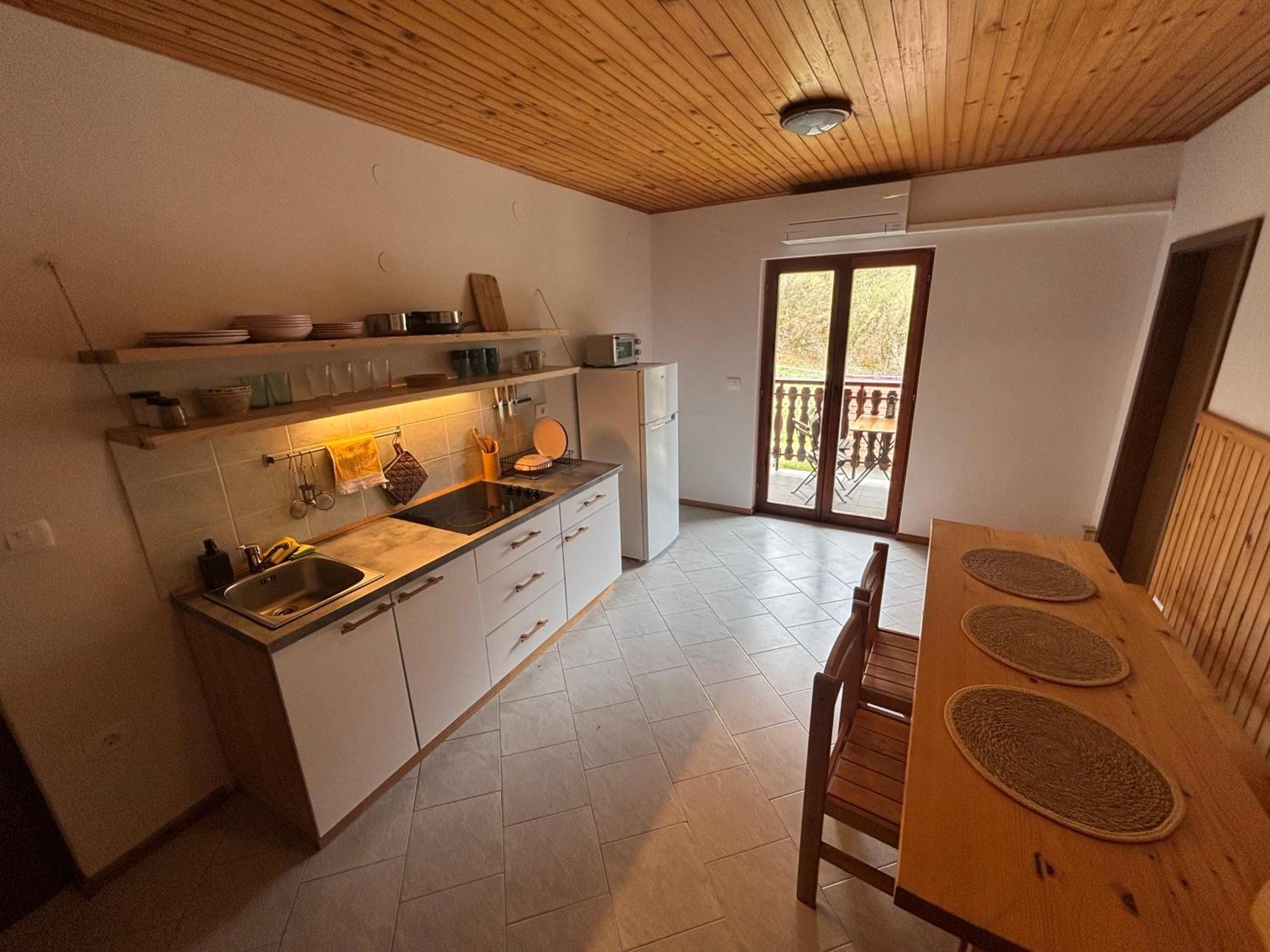 Hisa Patricija Appartement Soča Buitenkant foto