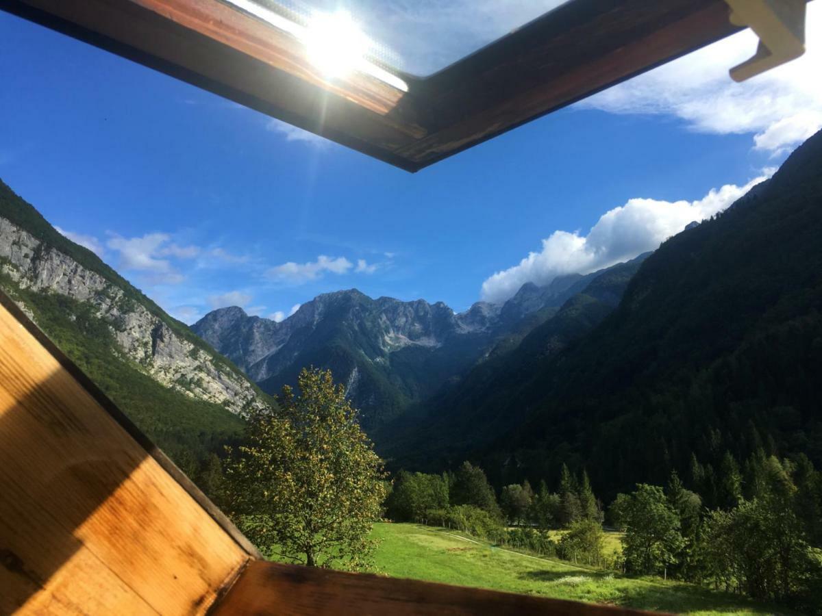 Hisa Patricija Appartement Soča Buitenkant foto