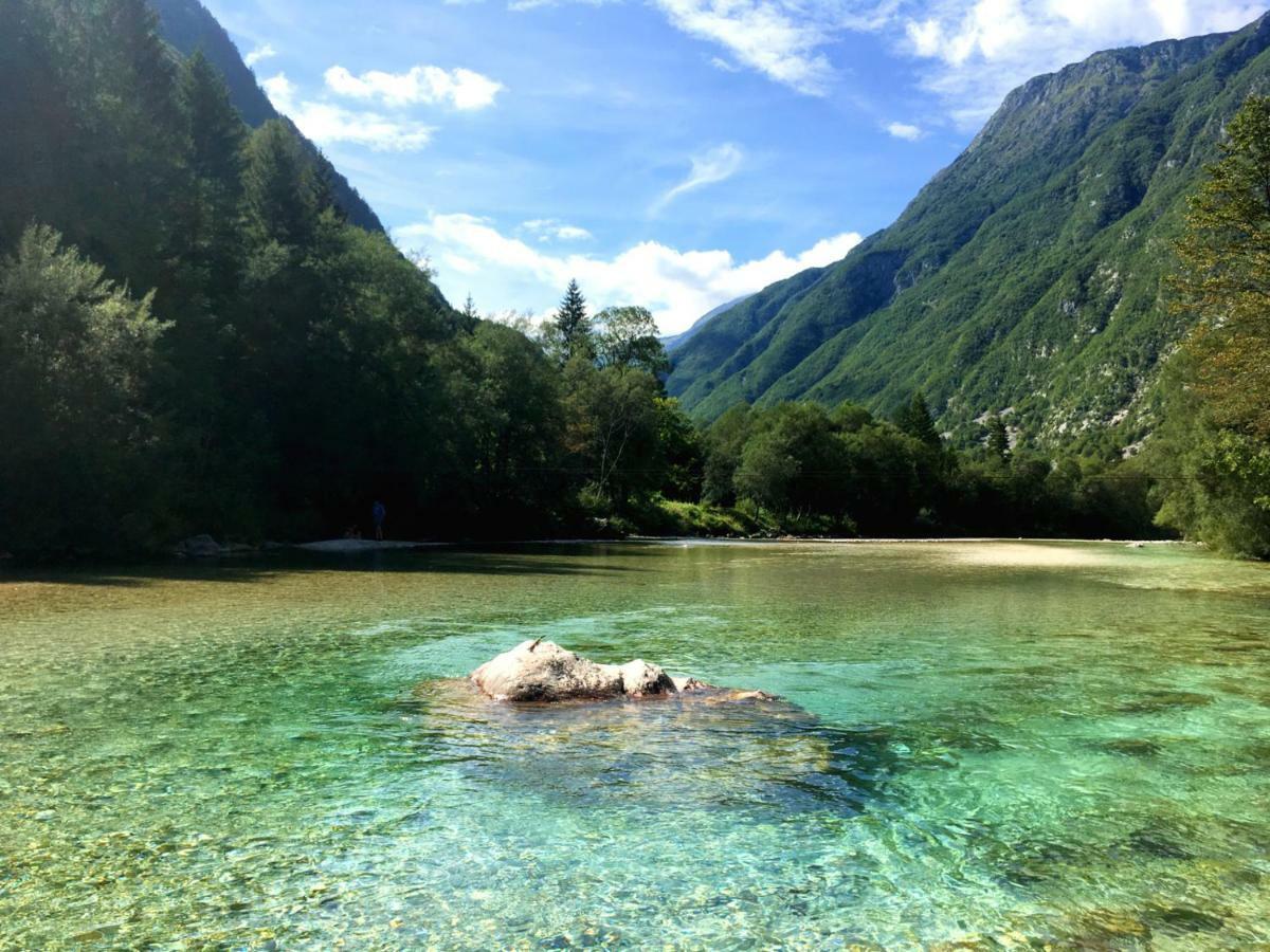 Hisa Patricija Appartement Soča Buitenkant foto